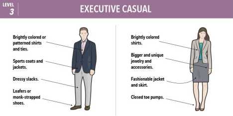 Executive Casual Attire 